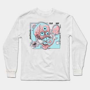 YBIF Trippy Cotton Candy Variant Long Sleeve T-Shirt